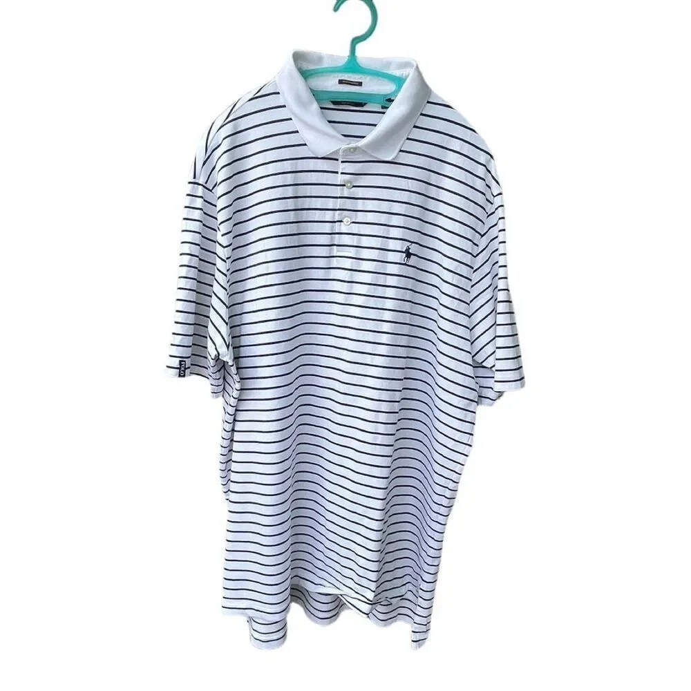 Polo Golf Ralph Lauren size XXL striped polo.